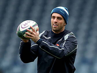 Adam Hastings at out-half for...